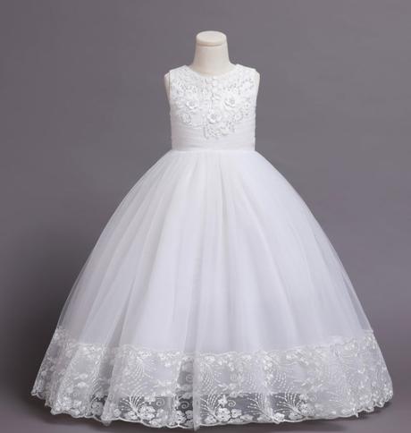 Detske šaty prve svate prijimanie svadba, <50 - 170