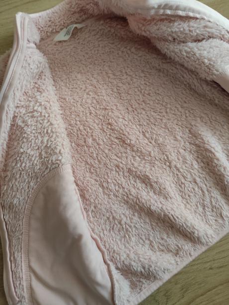 Flísová bunda, h&m,110