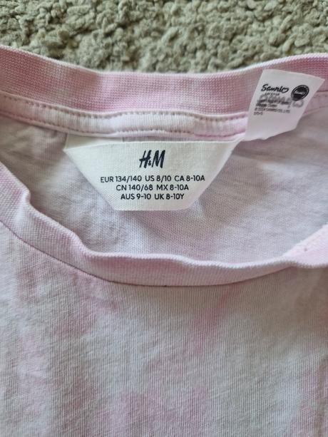 Krátke tričko, h&m,134