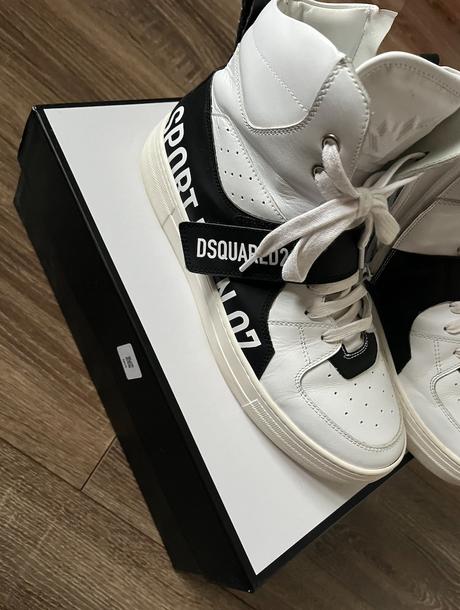 Tenisky dsquared2 sport edtn.07 sneakers hi-top wh, gant,39