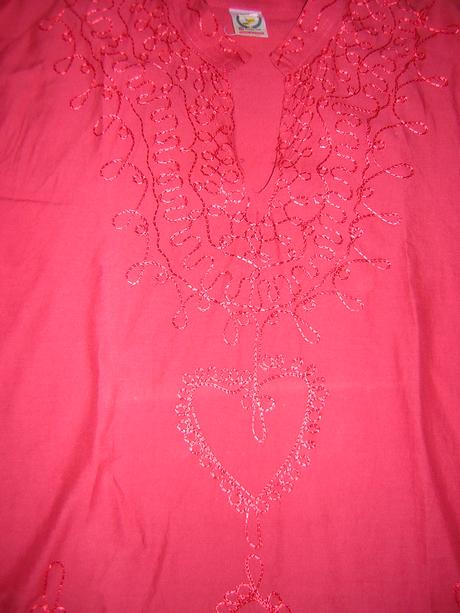 Egyptská blúzka - ručne vyšívaná xl, xl