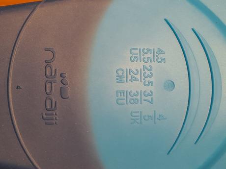 Plavecké plutvy zn. nabaiji, veľ.37-38, 