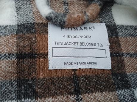 Koselova bunda 110, primark,110