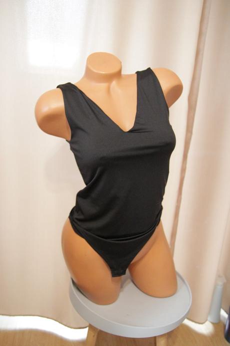 Čierny body top, s, s