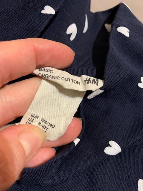 Šaty s roláčikom, h&m,134