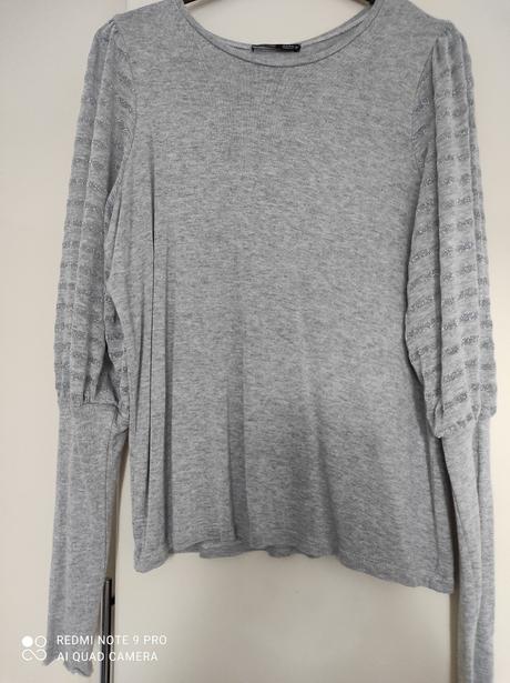 Sveter s nariasenými rukávmi, zara,s