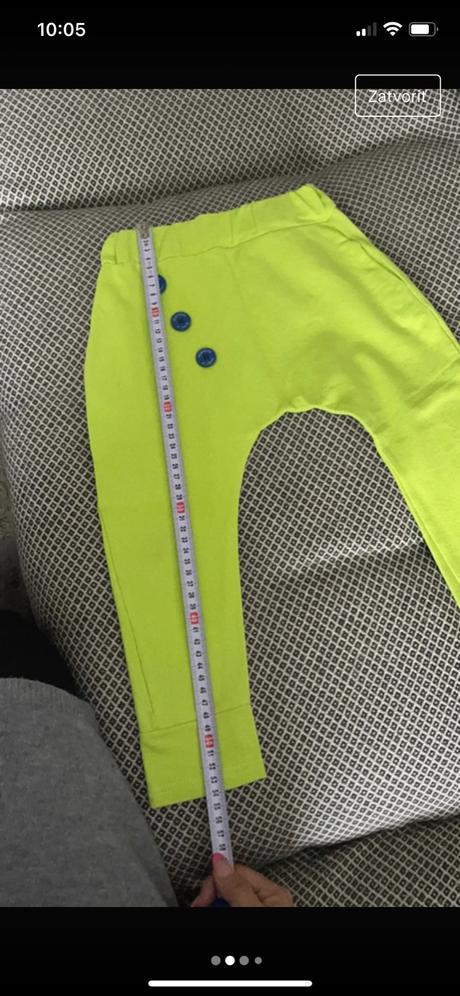 Predam detske tepláky pudlace, 92