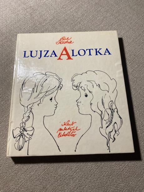Krásna stará retro kniha lujza a lotka 1973,