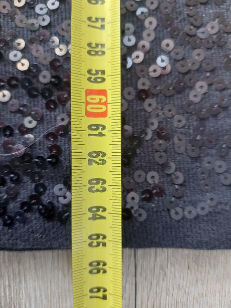 Čierne tielko s flitrami, yessica,38