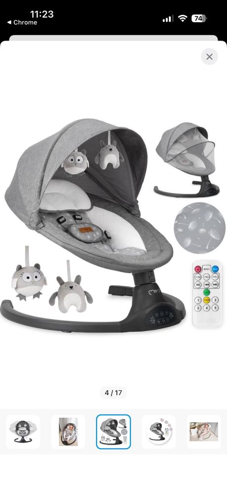 Hojdacie kreslo momi, 