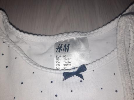 4x dievčenské tielko, h&m,92