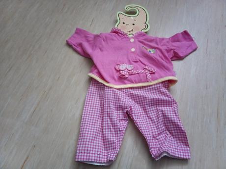 Chou chou súpravy ružové 48cm,