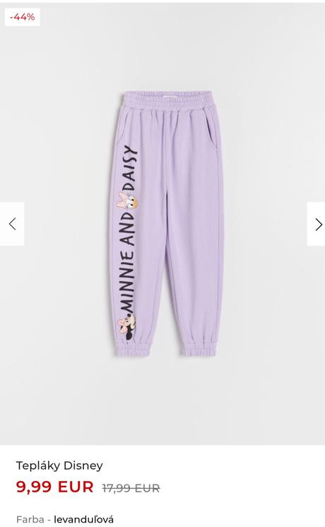 Dievčenské tepláky, reserved,158