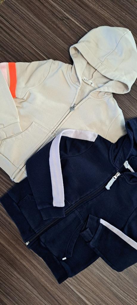 2x mikina, h&m,110