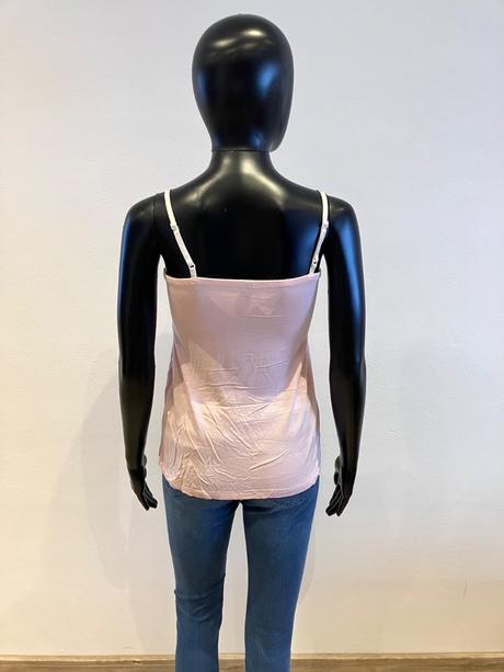 Dámsky ružový top s flitrami amisu (s), amisu,s