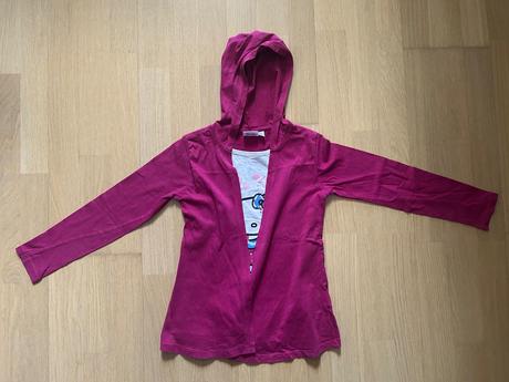 Hello kitty pulóver spojený s tričkom, hello kitty,128