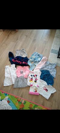 Balík dievčenského oblečenia 80-86, 68–80