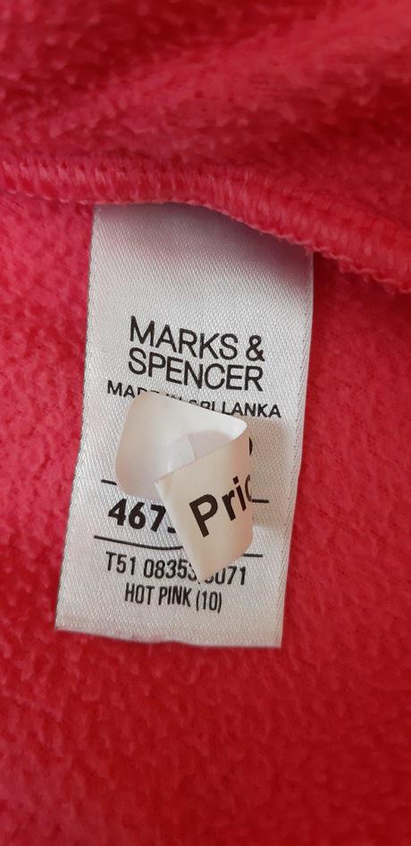 Flysová mikina, marks & spencer,s
