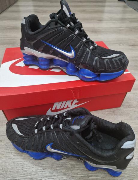 Nike shox tl blck/slvr/bl č.42, nike,42
