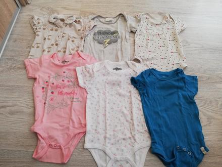 Body krátky rukáv, pekný nosený stav, v. 86, 86