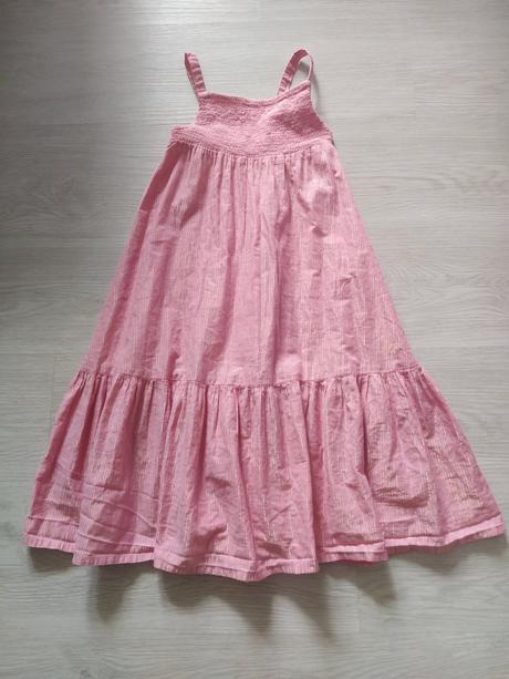 Letné volanikove šatky.vel.7-8 rokov, h&m,128