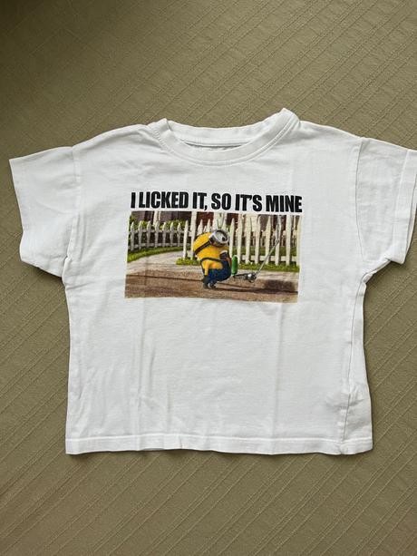 Tričko mimoň minions, reserved,110