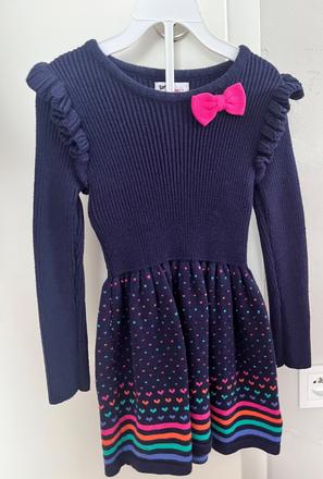 Úpletové šaty, 104