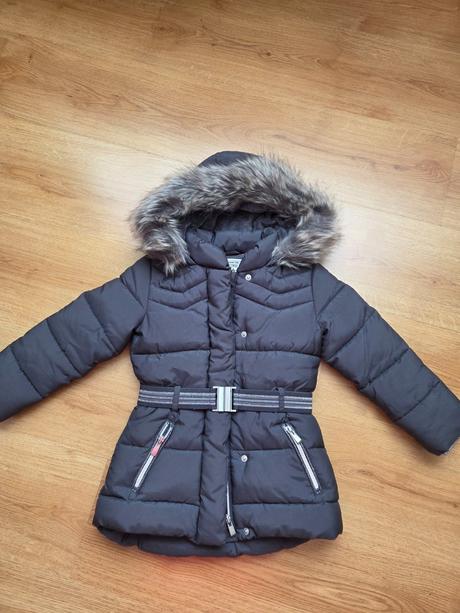 Dievčenská predĺžená bundička, c&a,110