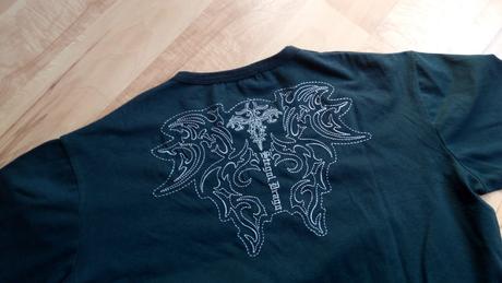 Čierne tričko s výšivkou - xl, xl