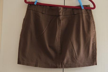 Hnedá mini sukňa orsay s, orsay,s