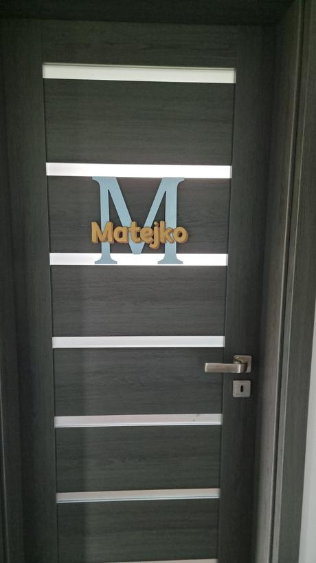 Písmenko s menom dieťatka, 