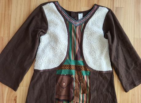 Karnevalové šaty indian na 5-6 rokov, 