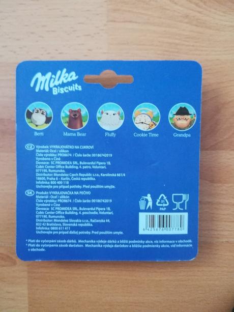 Vykrajovačky milka, 