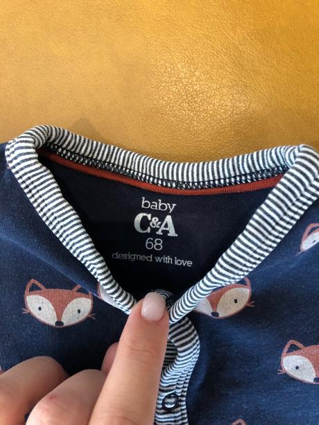 Pyzamko lisky, c&a,68