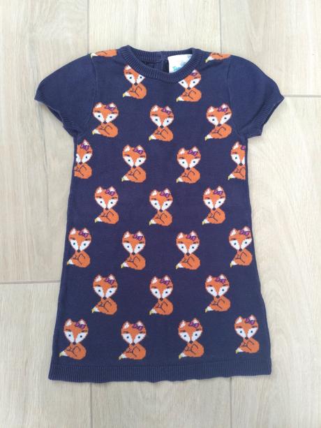 Šaty s líštičkami, topomini,86