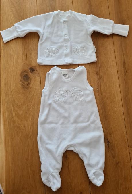 Biely komplet zn. richeliei, richelieu,56