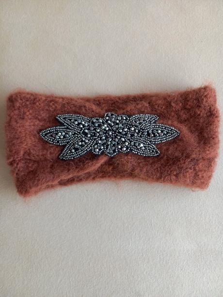 Zimná vlnená čelenka, 