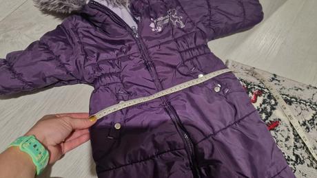 Zateplený zimný overal, baby club,80