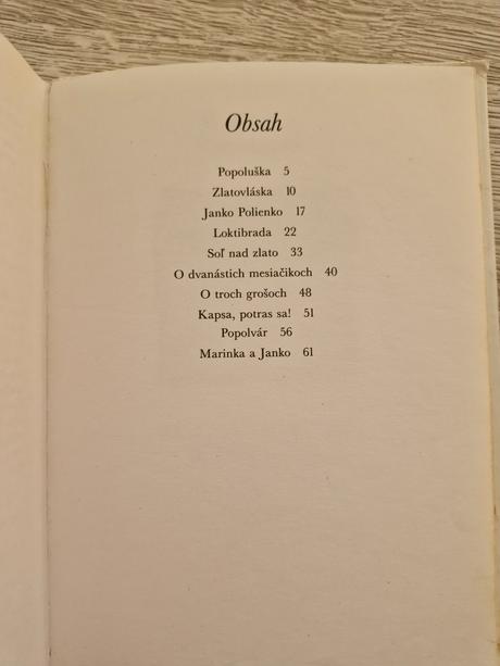 Kniha popoluška a iné rozprávky, 