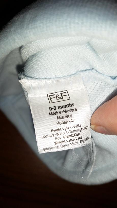 Ciapocka 0/3m, f&f,62