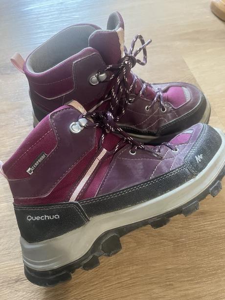 Turistická obuv detská, quechua,36