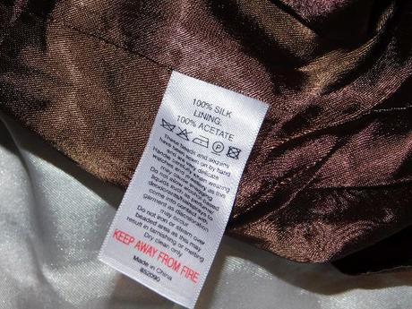 Velmi pekne hodvabne saty, 44