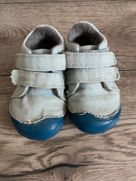 Barefoot plátenky d.d. step sky blue, d.d.step,23