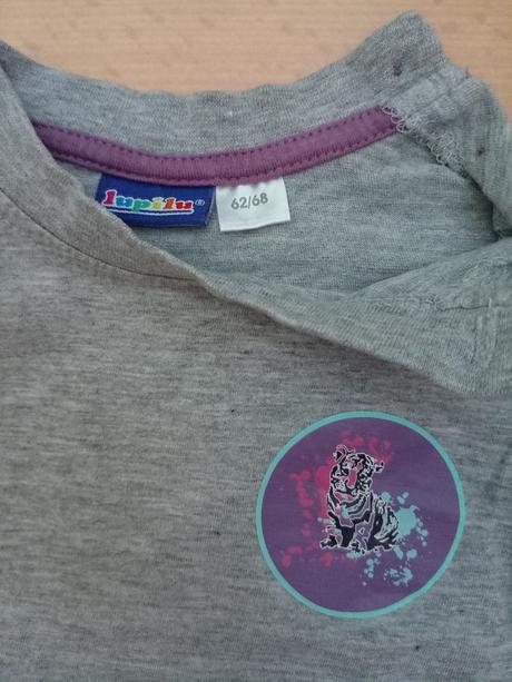 Tričká s dlhým rukávom v.68-80, 74