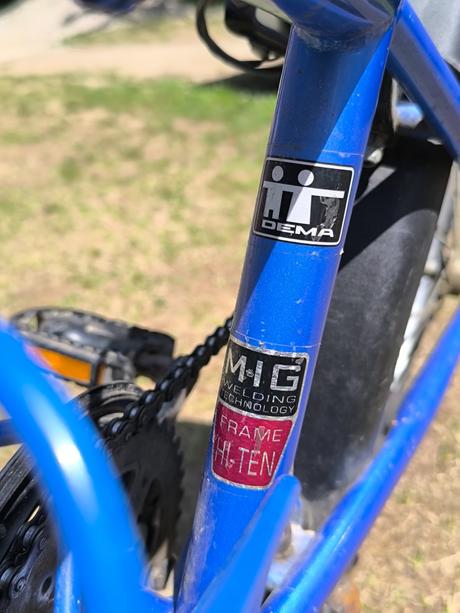 Detský bicykel dema 20 nutný servis, dema,20