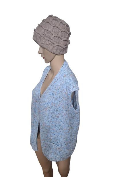 Dámska vestička bez gombíkov, xl