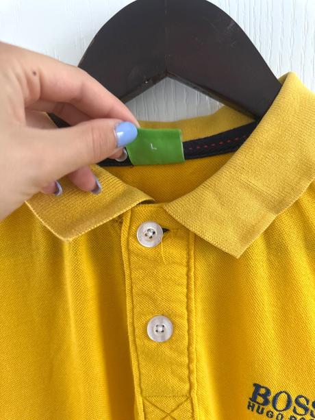 Originálne polo tričko hugo boss green label, hugo boss,l