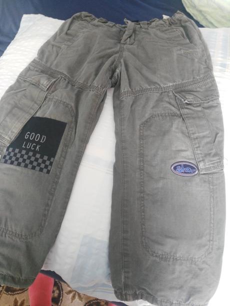 Zateplene nohavice, h&m,116