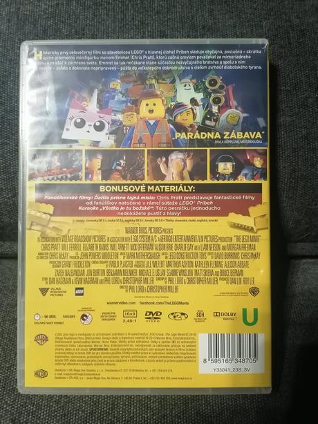 Dvd originál lego príbeh, 