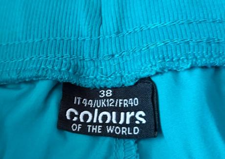 Trištvrťove nohavice, colours of the world,38